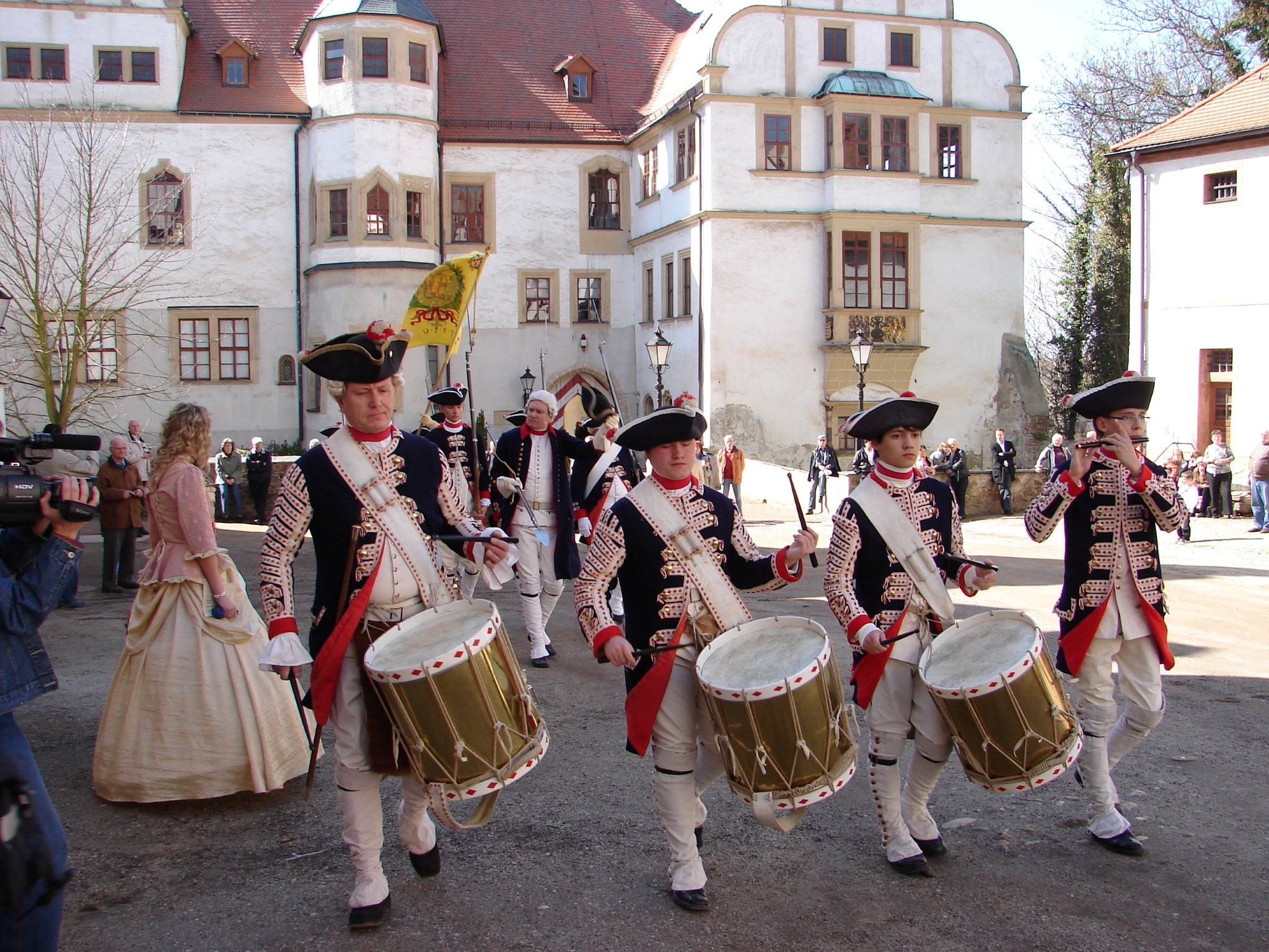 Schlosscompagnie im Schloss Forderglauchau